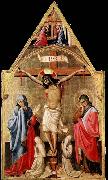 Antonio da Firenze Crucifixion with Mary and St John the Evangelist china oil painting reproduction